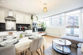 Trendy 4 bed apartment near vibrant Shoreditch w balcony and walking distance to tube
